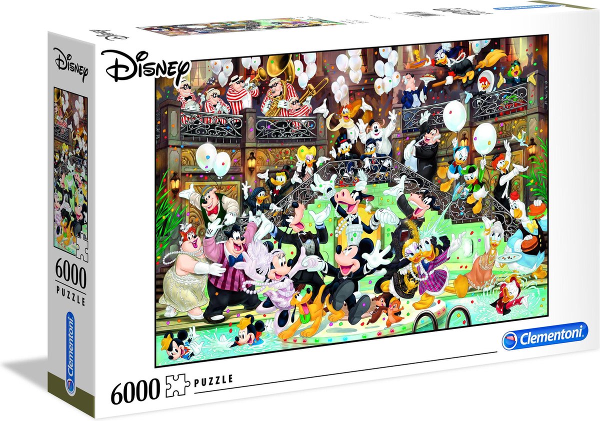 Clementoni Leguzzle Disney Gala, 6000st.