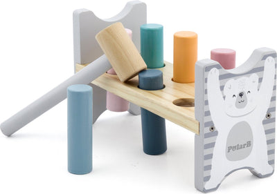 Viga hammer bench toy, dimensions 20x10.5x7 cm, 1 set