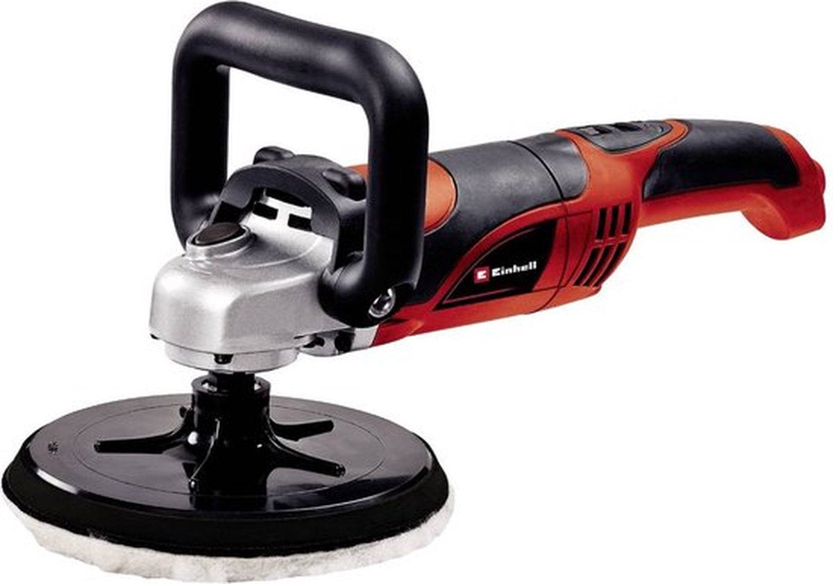 Lucidatrice e levigatrice elettrica Einhell cc-po 1100 1e - 1.100 w - ø 180 mm - inclusi 9 accessori