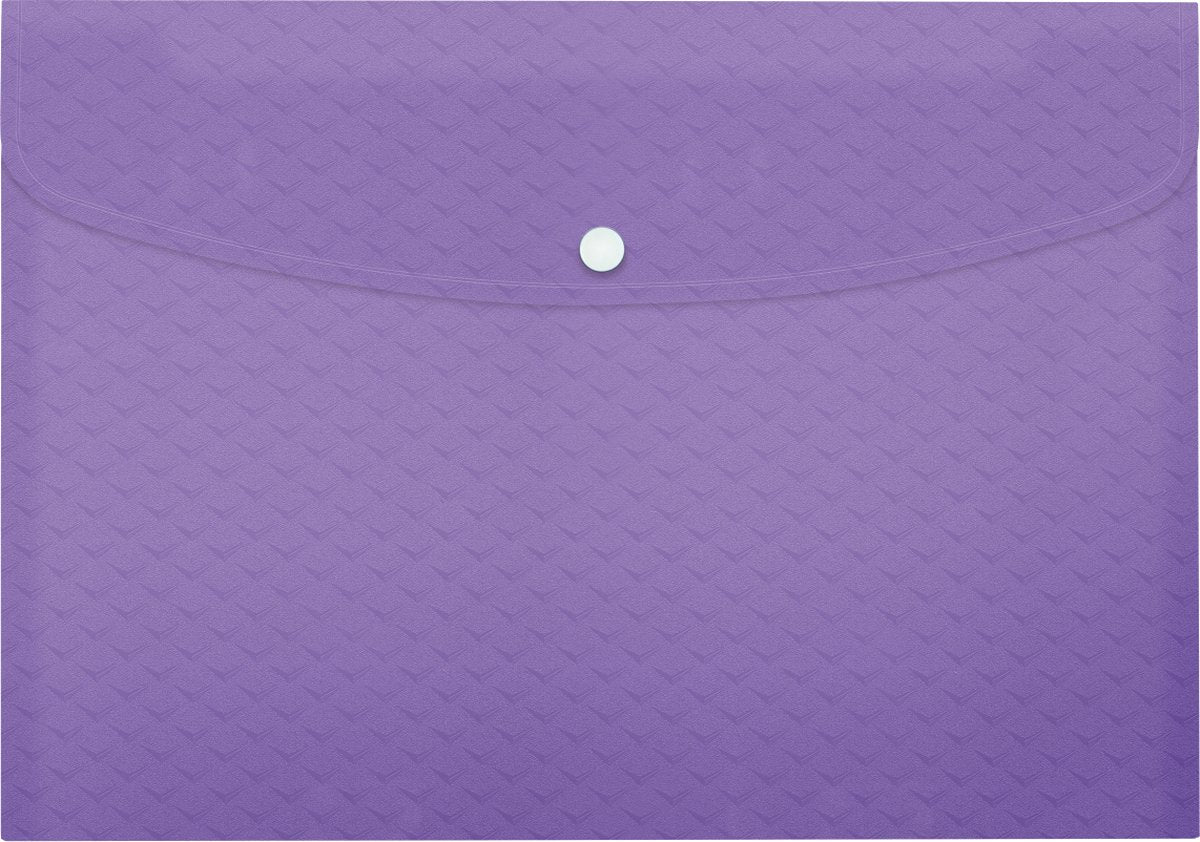 Carpeta de proyectos Esselte colour'breeze a4 - carpeta de plástico transparente para guardar papeles - juego de 3 - lavanda