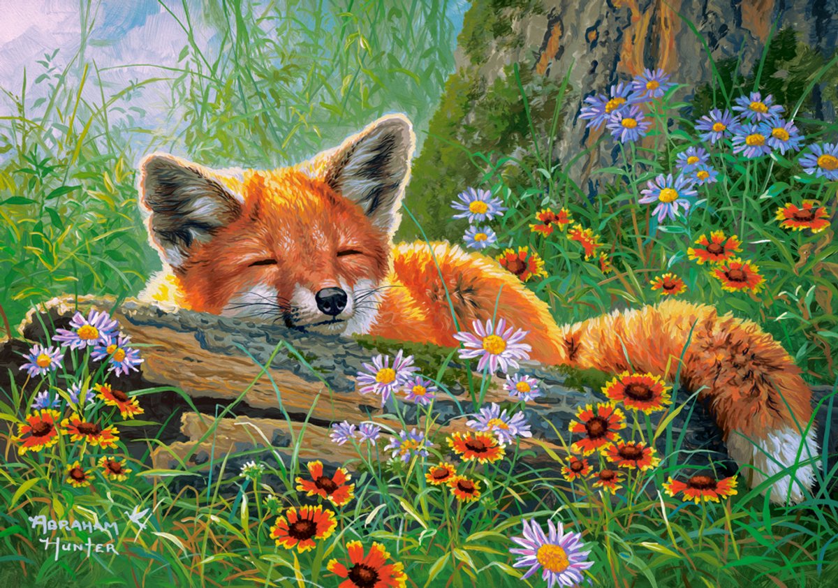 Castorland puzzel foxy dreams - 500 stukjes legpuzzel.