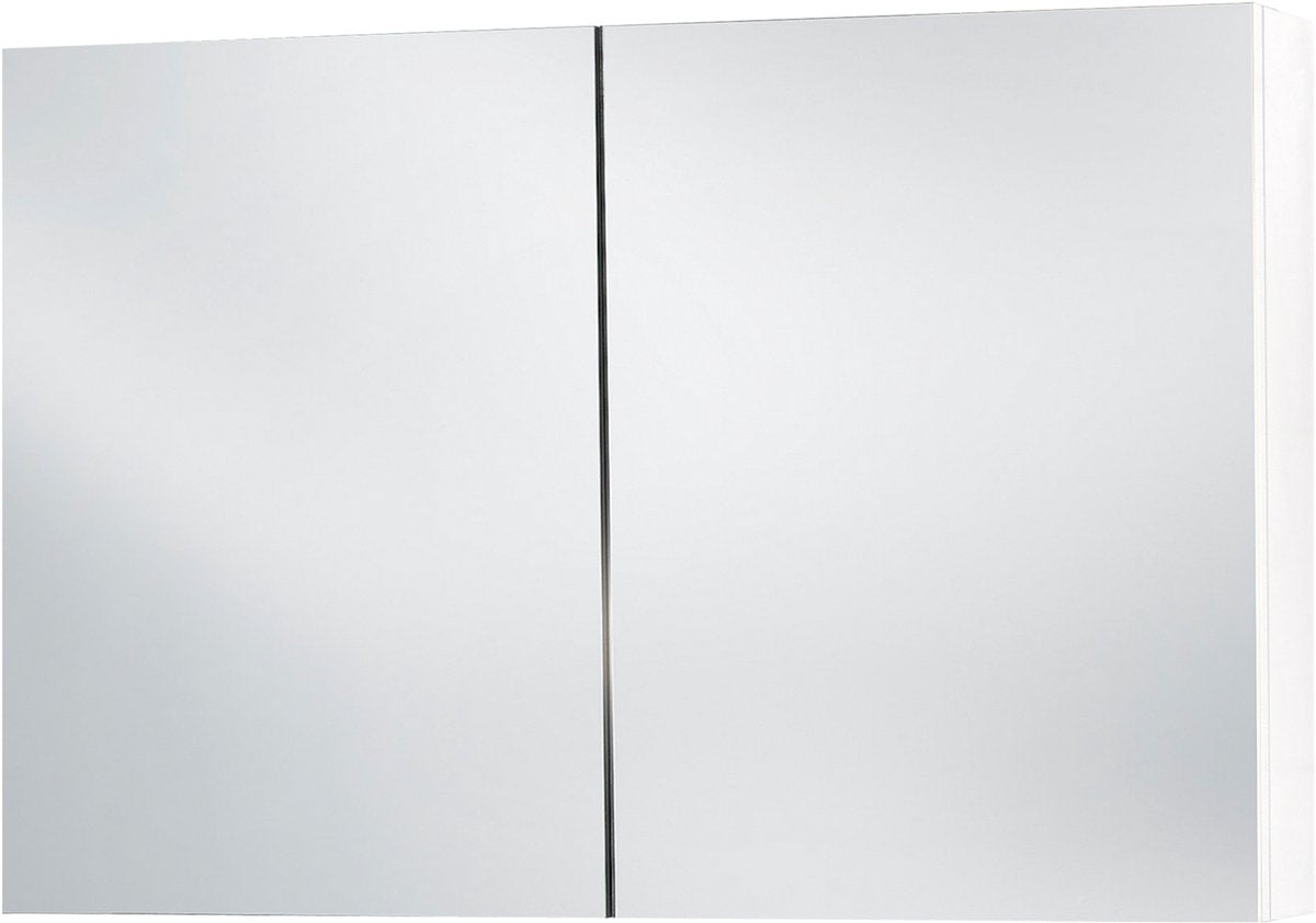 Differnz somero specchio contenitore fsc 100 cm bianco lucido