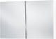 Differnz somero specchio contenitore fsc 100 cm bianco lucido