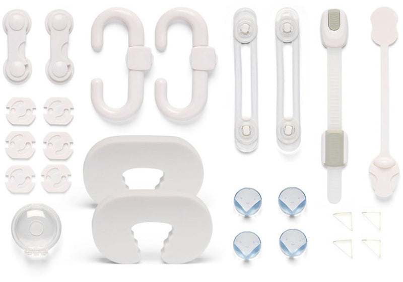 Dooky safety kit - set completo babyproof da 25 pezzi - casa a prova di bambino senza attrezzi