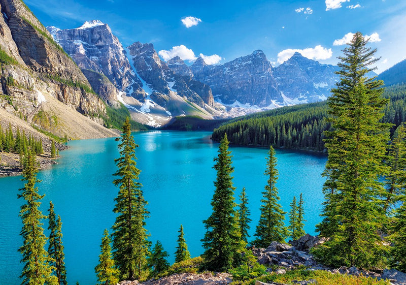 Puzzle Castorland Moraine Lake Canada - Puzzle da 500 pezzi.