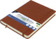 Kangaro schetsboek - a5 - cognac - pu-hardcover - met elastiek en leeslint
