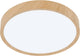 Lámpara de techo Eglo musurita - baño - LED - ø 34 cm - aspecto madera natural