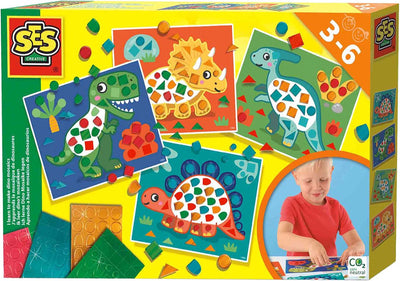 Ses I learn dinosae mosaics