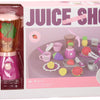 Juice shop speelgoed speelset met blender - kleurrijke kinderkeuken.