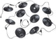 Rl live your light reality chain - cavo luminoso - nero opaco - incl. 10x e27 1 w - non adatto per dimmer esterno - montaggio a parete e soffitto - illuminazione da esterno - ip44