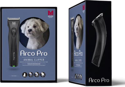 Moser hair clipper arco pro - dog coat care - black