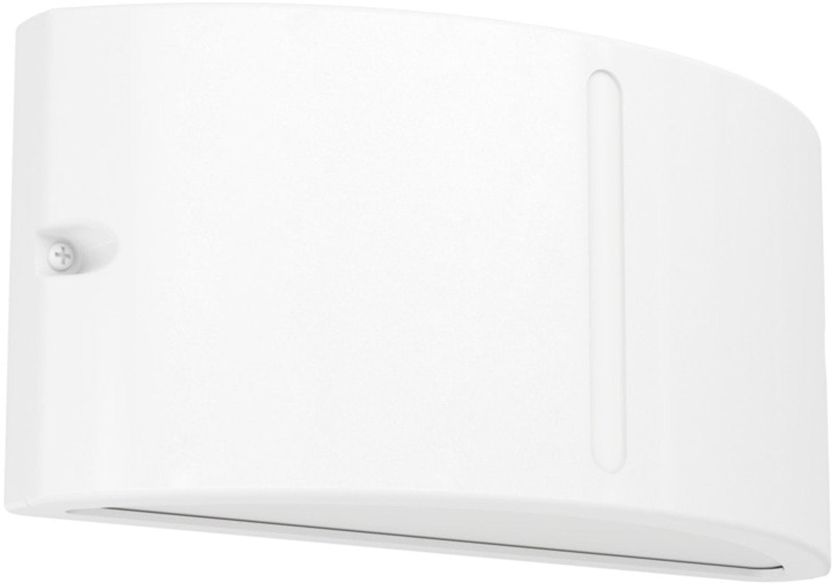 Lampada da parete da esterno Eglo poggiarello - e14 - 22 cm - bianco