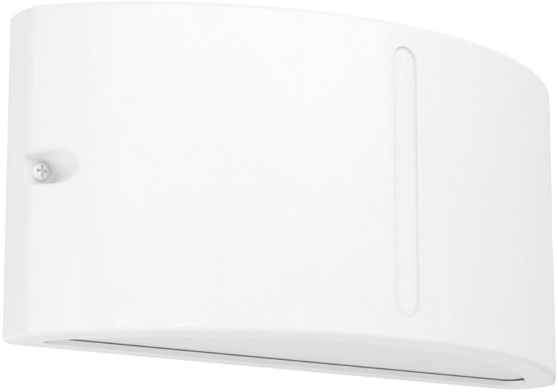 Eglo poggiarello wandlamp buiten - e14 - 22 cm - wit