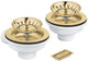 Accessori Grohe - piletta piletta per lavello con accessori, spazzolata cool Sunrise 40997gn0