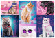 Trefl puzzle 1000 pezzi gatti - puzzle animali super gatti.