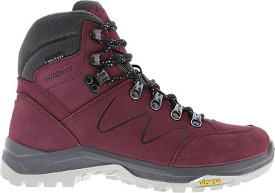 Grisport Boston Mid Scarpe da Passeggio da Donna - Bordeaux - Taglia 36