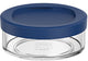 Mepal portapranzo ellisse - 200 ml - scomparti extra per portapranzo 500 ml - tazza di yogurt e tazza di muesli da asporto - lavabile in lavastoviglie - blu vivido