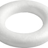 Creativ company styropor ringen met platte achterkant, 30cm