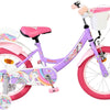 Bicicletta per bambini Volare Unicorn - ragazze - 16 pollici - viola