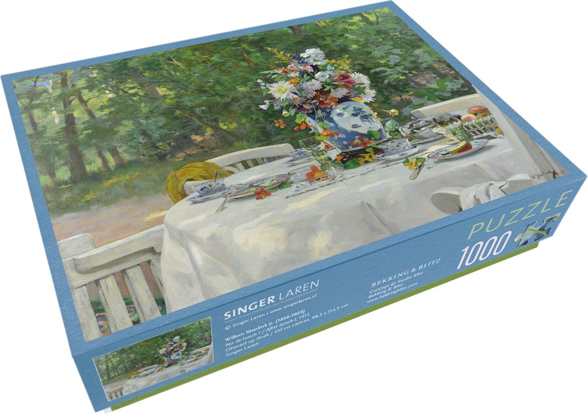 Bekking blitz - puzzle - 1.000 pezzi - arte - dopo pranzo - willem steelink jr. - Museo dei Cantanti laren