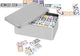 Philos domino dubbel 12 in metalen box