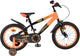 Bicicletta per bambini Volare Strike - ragazzi - 16 pollici - nero arancione