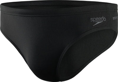 Speedo eco+ brief 7 cm Bañador deportivo para hombre - negro