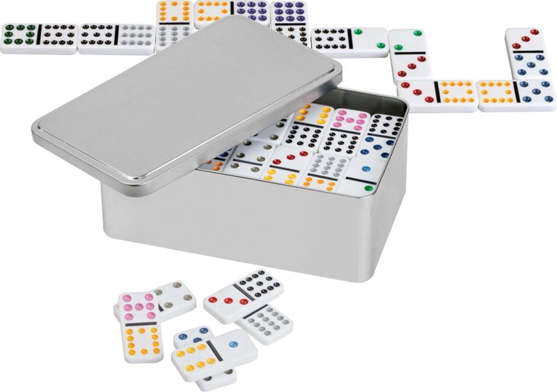 Philos domino doble 12 en caja de metal