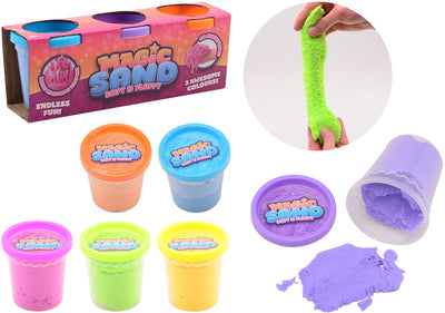 Johntoy Magic Play Sand, 3 pz.