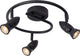 Lucide caro - faretto da soffitto (lampada da soffitto) - ø 31 cm - 3xgu10 - nero
