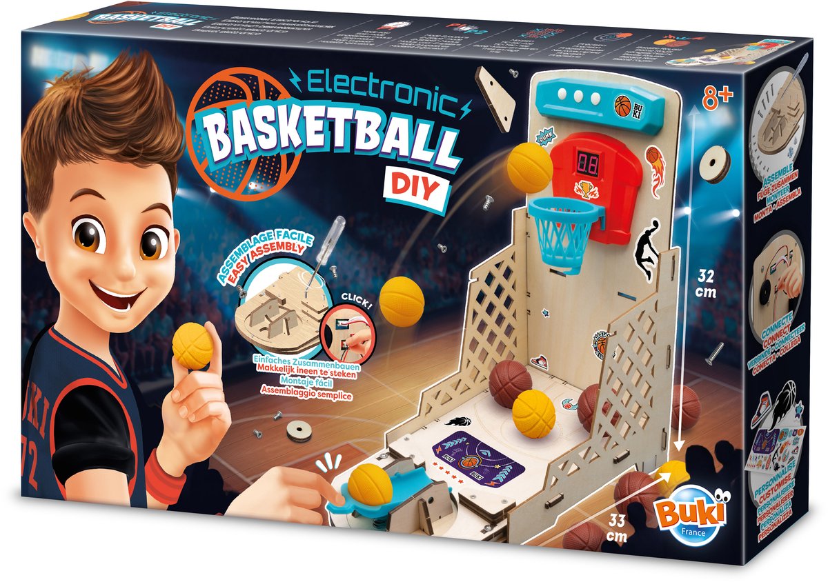 Buki france buki - canestro da basket elettronico - sperimentazione - tecnica