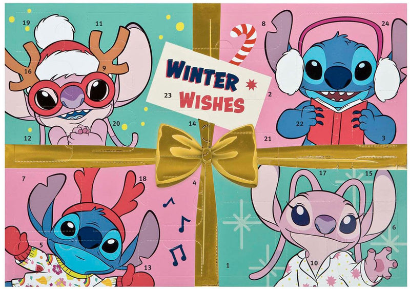 Lilo stitch adventskalender - disney classics fan merch - kerstmis