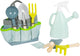 Small foot - tas met tuingereedschap, 8dlg.