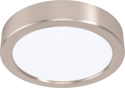 Lámpara de superficie Eglo fueva 5 - LED - ø 16 cm - gris - regulable