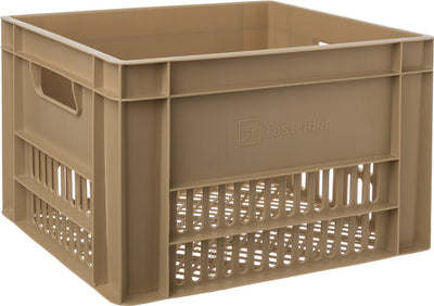 Fastrider bicycle crate large natural