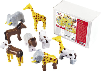 Theo Klein Puzzle Funny Puzzle Magzle 8 Animales