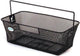 Cestino Basil in PVC per zaino scolastico nero