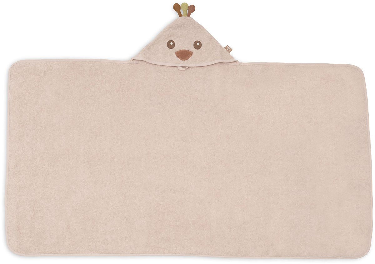 Jollein mantella da bagno in spugna 70x130 cm pavie pavone