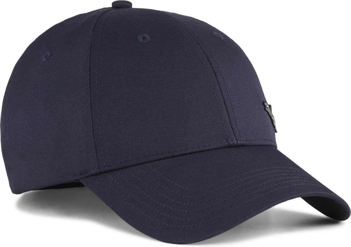 Cappellino unisex Puma Ess Metal Cat BB Cap - blu scuro