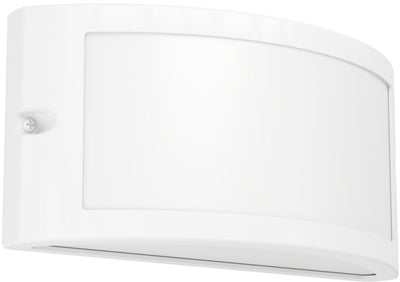 Eglo poggiarello wandlamp buiten - e14 - 22 cm - wit