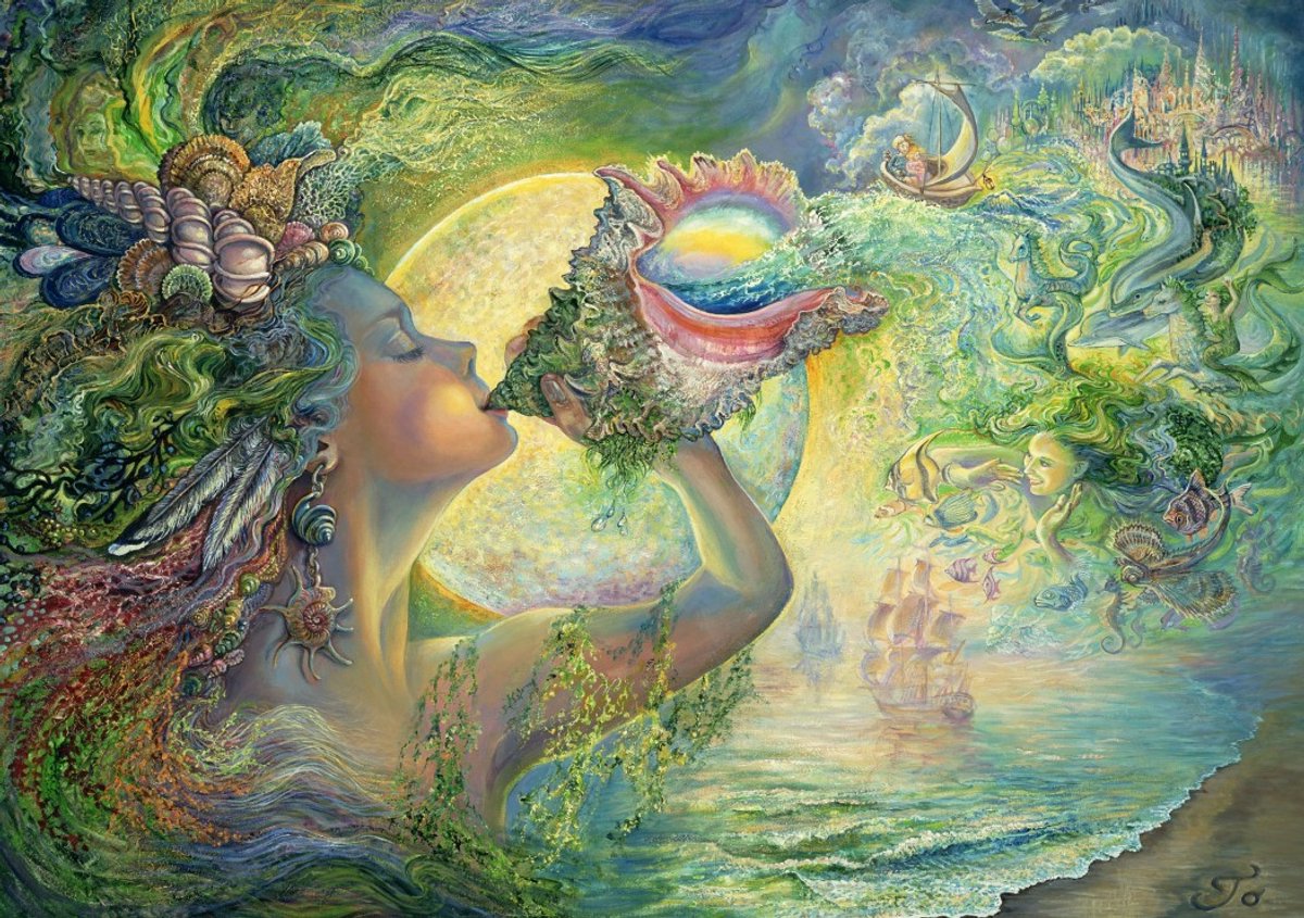 Grafika Josephine Wall - Puzzle La Llamada del Mar 1500 piezas