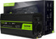 Convertitore per auto con tensione a celle verdi da 24 V a 230 V, onda sinusoidale pura da 500 W.