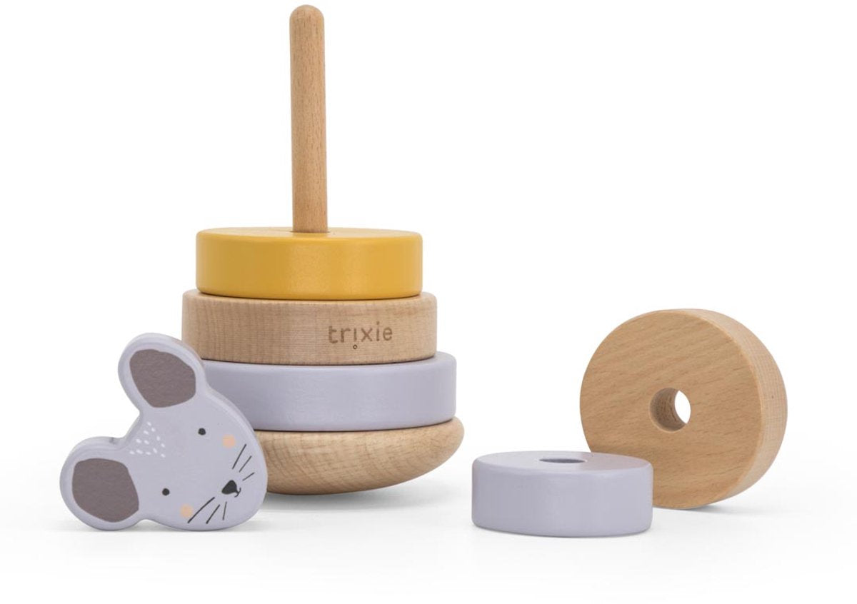 Trixie Wooden Stacking Tower Mrs. topo