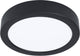 Eglo fueva 5 surface-mounted lamp - LED - ø 16 cm - black - dimmable