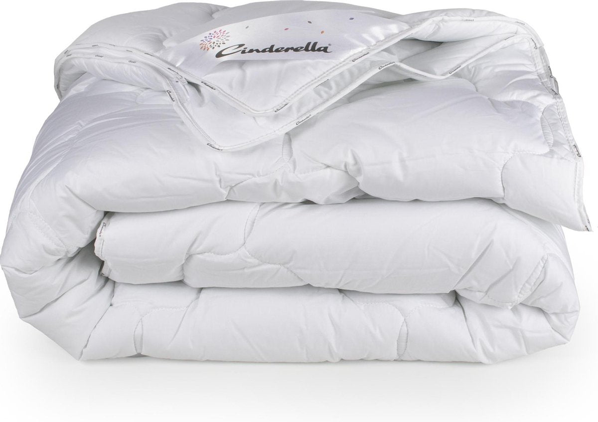 Edredón mellow verano Cenicienta - 1 persona - relleno sintético - funda de algodón - antialérgico - 140x220 cm