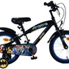Bicicleta infantil Batman - niño - 16 pulgadas - negra - 2 frenos de mano
