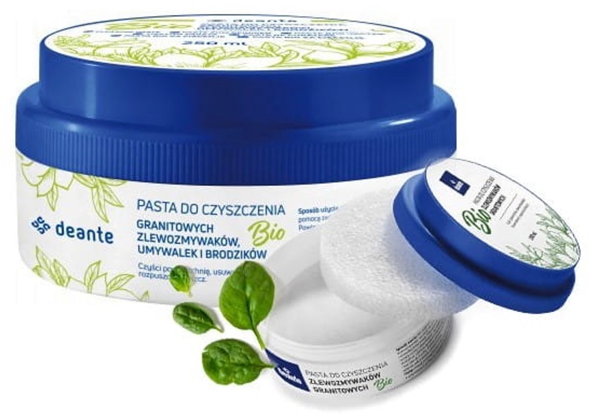 Serie Deante - pasta limpiadora para fregaderos de granito - 250 ml - biodegradable