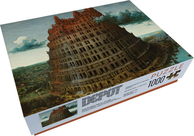 Bekking blitz - puzzle - 1,000 pieces - art - the tower of babel - pieter bruegel the elder - museum boijmans van beuningen rotterdam