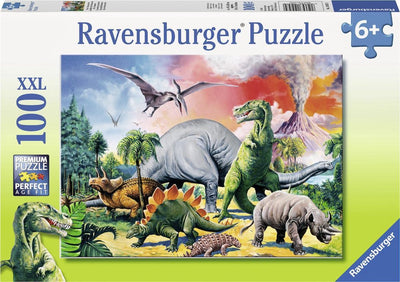 Ravensburger Puzzle between the Dinos 100 XXL pieces