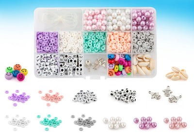 Grafix Beadsets Beads in Box, 12 juegos de cuentas